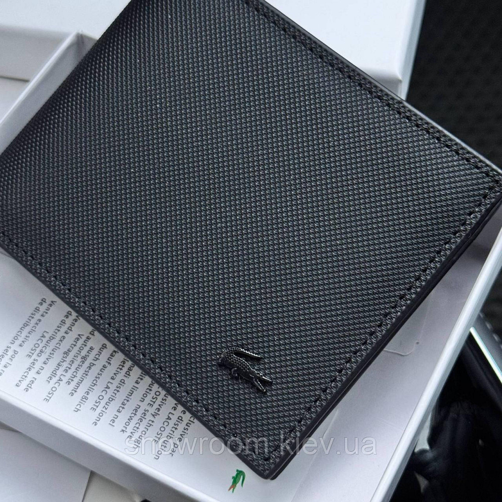 Чоловіче портмоне Lacoste (1712) подарункова упаковка Київ - фото 10