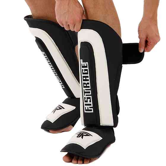 Защита голени и стопы для единоборств FISTRAGE VL-4161 размер S-XL цвета в ассорт. Защита для боевых искусств Киев