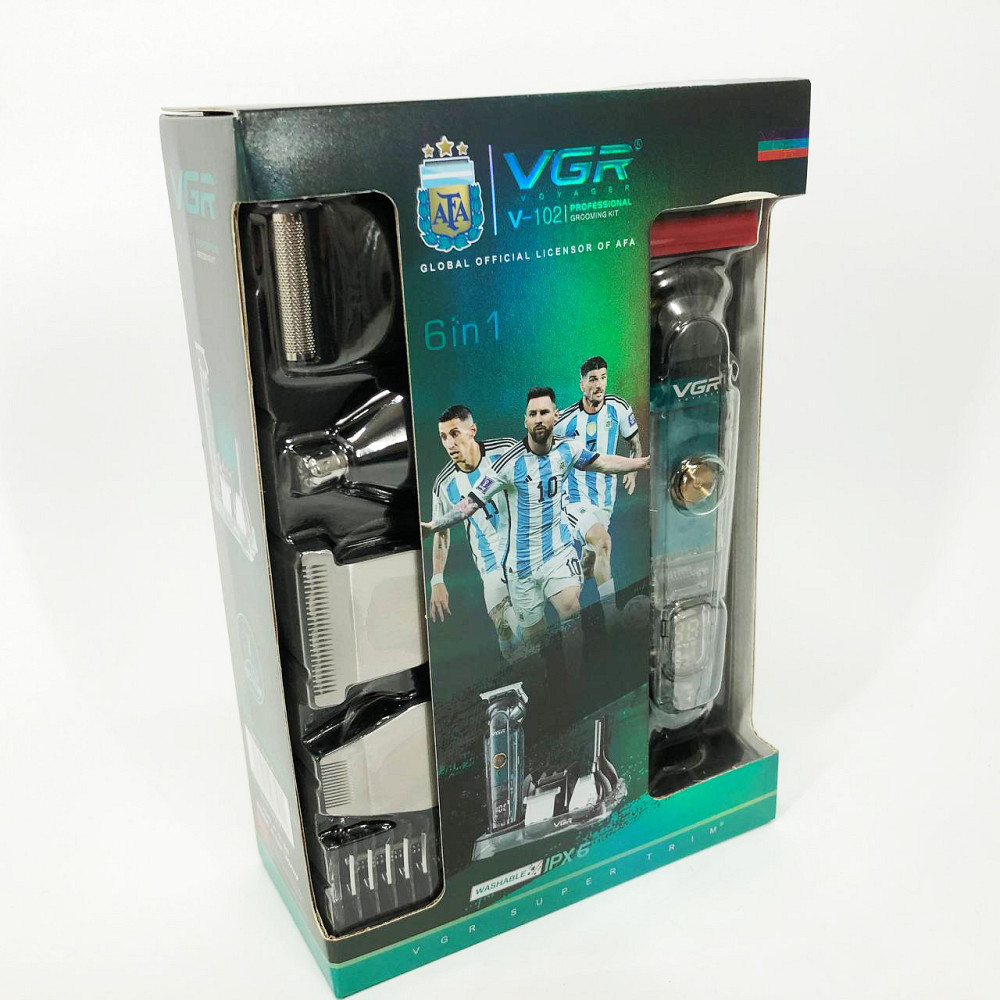 Профессиональная машинка для стрижки волос и бороды VGR Беспроводная машинка для стрижки дома VM-60 Львов - изображение 4