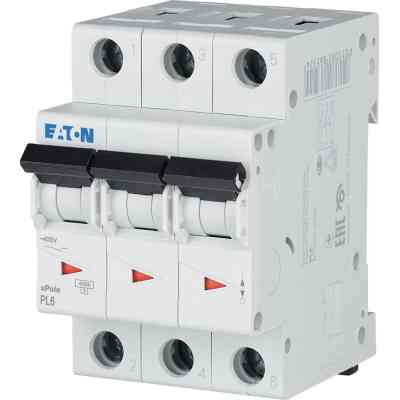 Автоматический выключатель Eaton 3-п. М3 С 4А PL6 6кА Винница