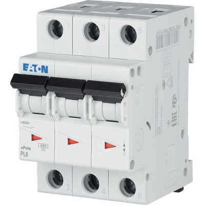 Автоматический выключатель Eaton 3-п. М3 С 4А PL6 6кА Винница - изображение 3