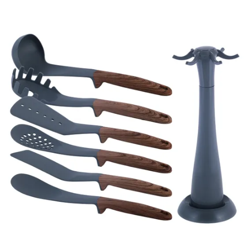 Набір кухонного приладдя 7 предметів:(6шт + підставка) нейлон 5236 KAMILLE Житомир - изображение 10