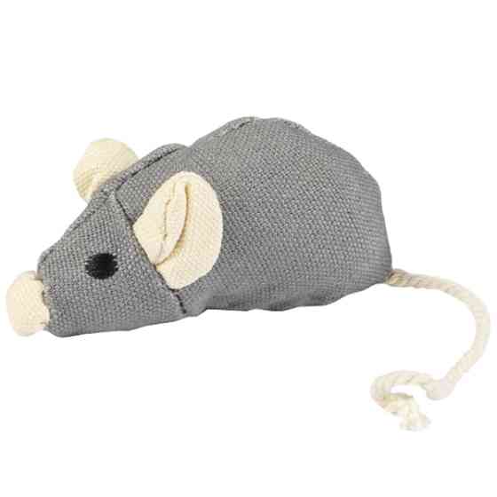 Flamingo Natural Fun Mouse ФЛАМИНГО МЫШКА экологичная игрушка с кошачьей мятой для котов Киев