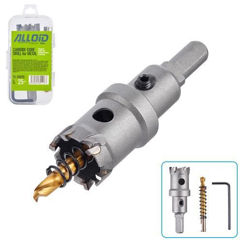 Свердло корончате твердосплавне по металу 25мм Alloid Одеса - фото 1