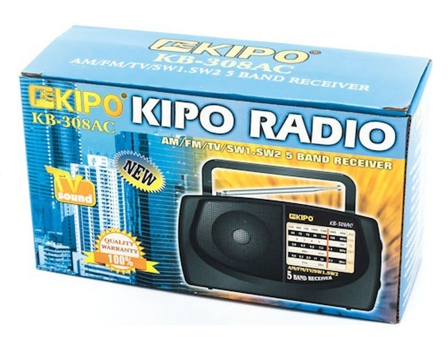 Радиоприемник KIPO KB-308AC 1875 Киев - изображение 1