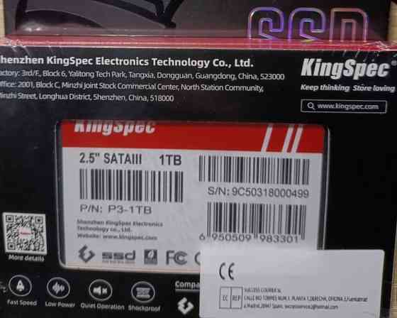SSD накопитель KingSpec P3-1TB PCle3.0x4LTC. Харків