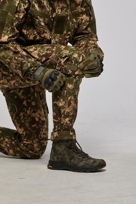 Армійські штани стрий хижак ріп-стоп, бойові польові літні штани з затяжками під колінами Львів - фото 7