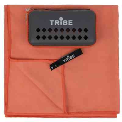 Туристическое полотенце Tribe з мікрофібри в чохлі Pocket Towel 50х100 M Brick-red (T-LC-0001-M-brick-red) Винница
