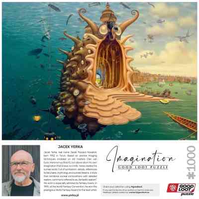 Пазл GoodLoot Imagination: Jacek Yerka Harbor 1000 ел. (5908305249351) Вінниця