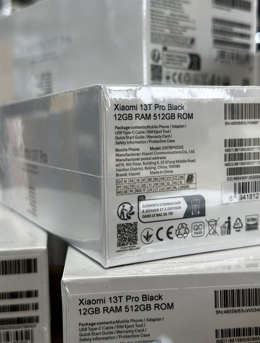 Смартфон: Xiaomi 13T Pro 12/512Gb Black Київ - фото 2