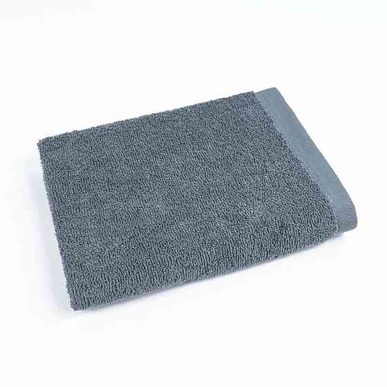 Рушник для рук махровий GM Textile 40х70см 400г/м2 (Сірий) Суми