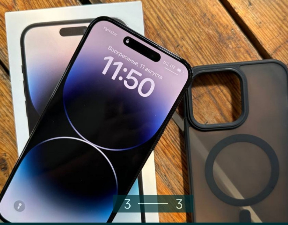 Смартфон: Apple 14 Pro Max 256Gb. Оригінал як новий! Київ - фото 2