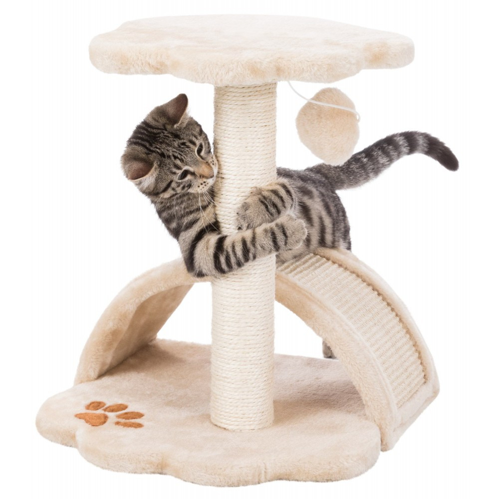 Дряпка Trixie Junior Vitoria для котів з іграшкою бежева 36х36х43 см Київ - фото 4
