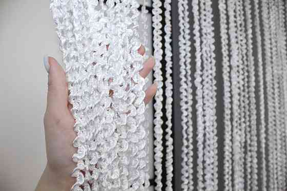 Штори-нитки спіраль з люрексом Білий 300х300см 1 шт (61-051) Київ