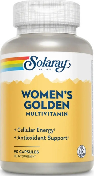 Мультивитамины для женщин Solaray Women's Golden Multi-Vitamin 90 vcaps Киев - изображение 1