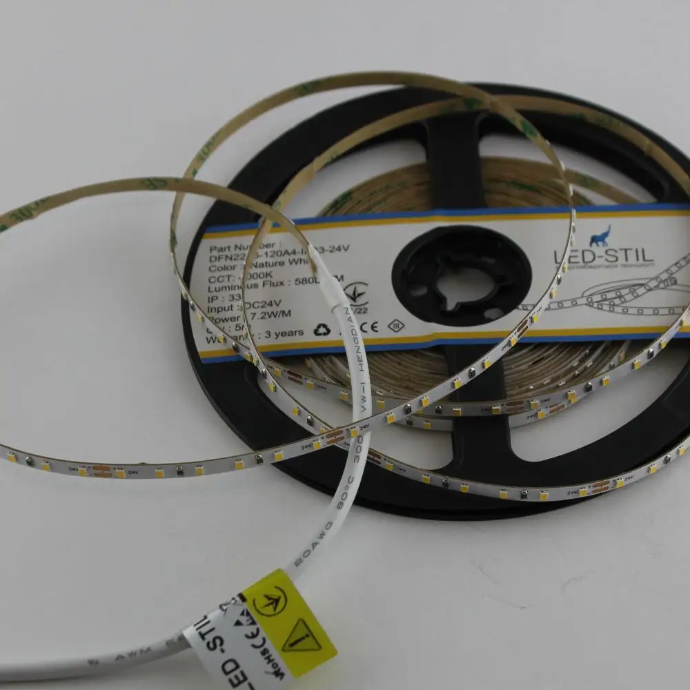 LED-STIL LED стрічка LED-STIL 4000K, 7,2 W, 2216, 120 шт, IP33, 24V, 600LM Коломия - фото 2