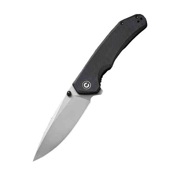 Нож складной туристический Civvi Brazen, (8.8 см) 14C28N / G10 черный Киев