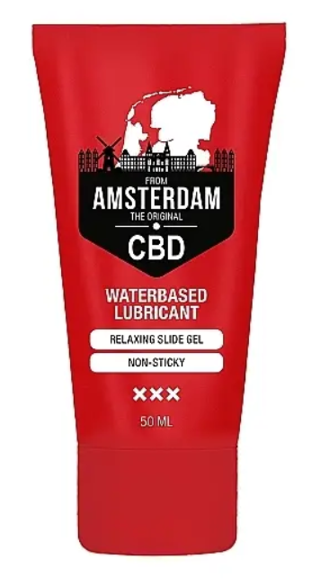 Вагінальний лубрикант Original CBD from Amsterdam — Waterbased Lubricant, 50 ml Sex Aura Київ - фото 4