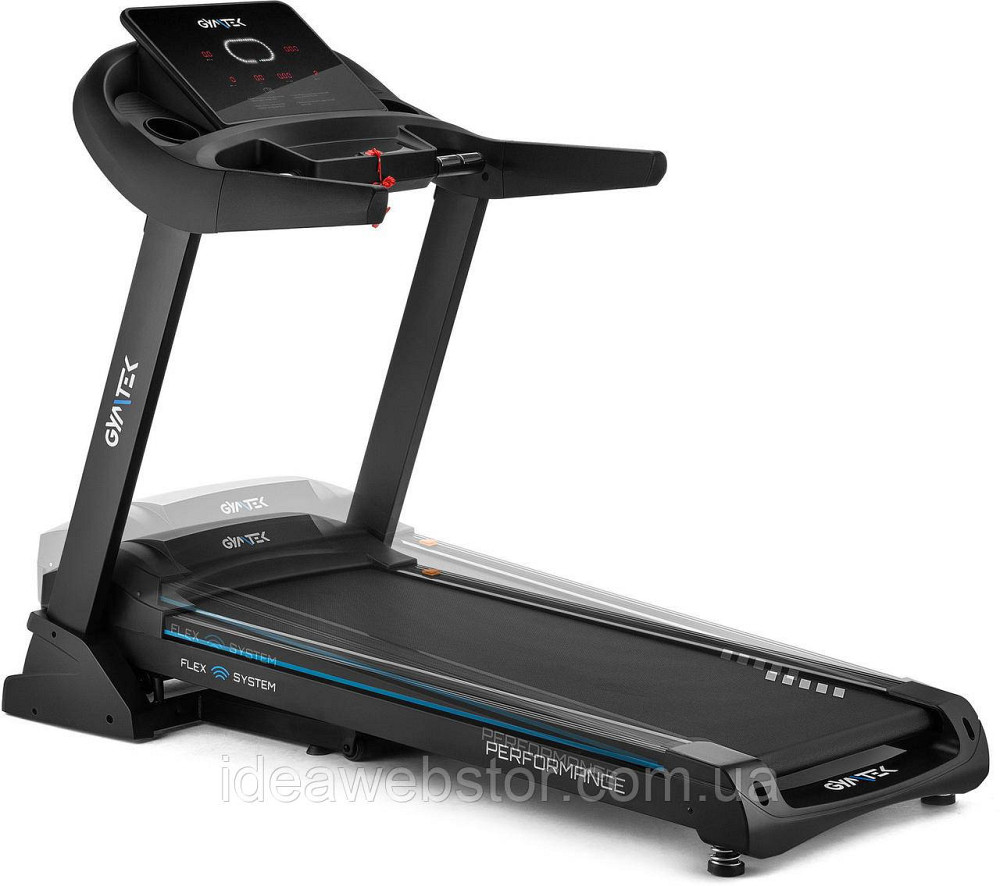 Бігова доріжка GYMTEK XT900 електрична складна для дому 20 км/год з автоматичним нахилом амортизацією двигуном 3 к.с. до 150 кг Київ - фото 9