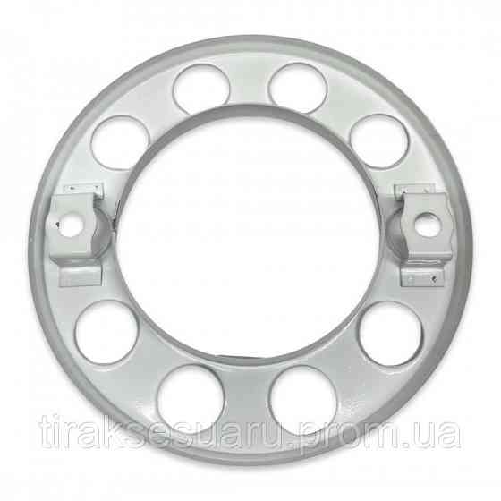 Ковпак колеса металевий передній 22.5 (Білий) . Ковпаки на колеса 22.5 передні Луцьк