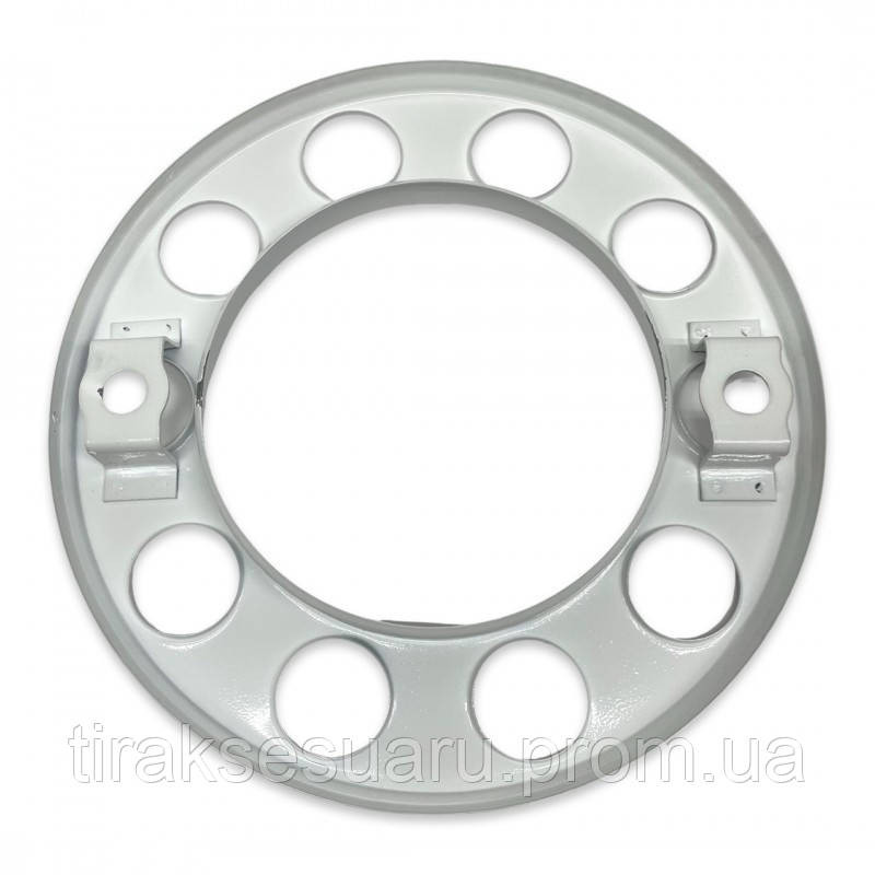 Ковпак колеса металевий передній 22.5 (Білий) . Ковпаки на колеса 22.5 передні Луцьк - фото 2