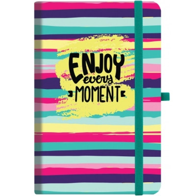 Книга записна Optima Enjoy А5 128 аркушів лінія (O20812-24) Вінниця - фото 1