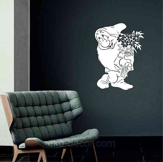 Декоративное настенное Панно «Гномик», Декор на стену 90*66 см Киев