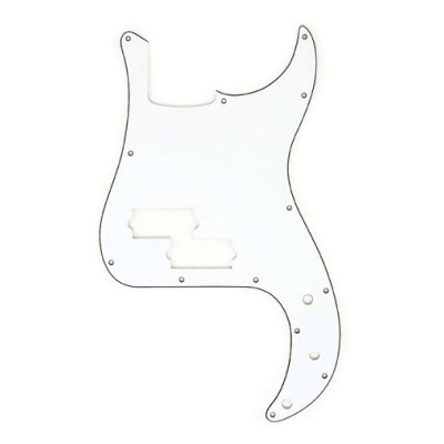 Пікгард панель для гітари Paxphil M18 P-Bass Pickguard (White) Вінниця - фото 1
