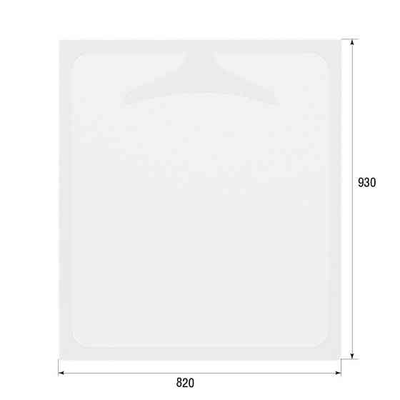 Витрина EKOSTAR из акрила для футболки 820х930 Киев