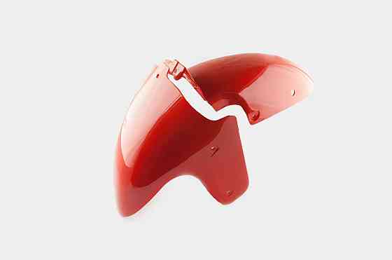 Пластик Вайпер скутер Шторм 2007 переднее крыло (красный) Мукачево