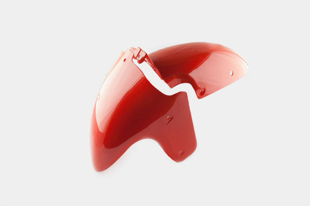 Пластик Вайпер скутер Шторм 2007 переднє крило (червоний) Мукачево - фото 1