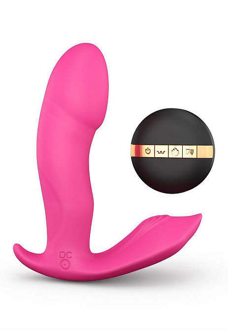 Вібратор Dorcel Secret Clit з підігрівом і пультом ДК, можна під одяг, голосове керування Sex Aura Київ - фото 1