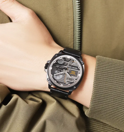 Часы мужские классические Skmei 2289 Черный Винница