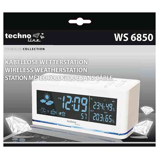 Метеостанция Technoline WS6850 White (WS6850) Вінниця