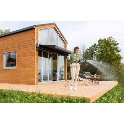 Шланг для поливу Cellfast 7.5-22.5м, зрошувач, комплект підключення, 1/2-3/4&quot; (19-047) Вінниця