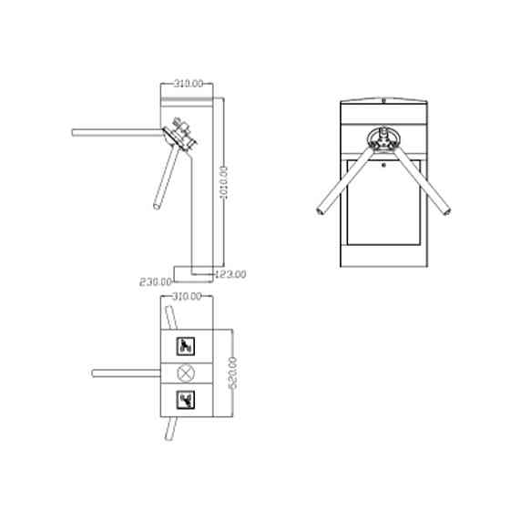 Турнікет-трипод Trinix TRX-6000TS (71-00090) Киев
