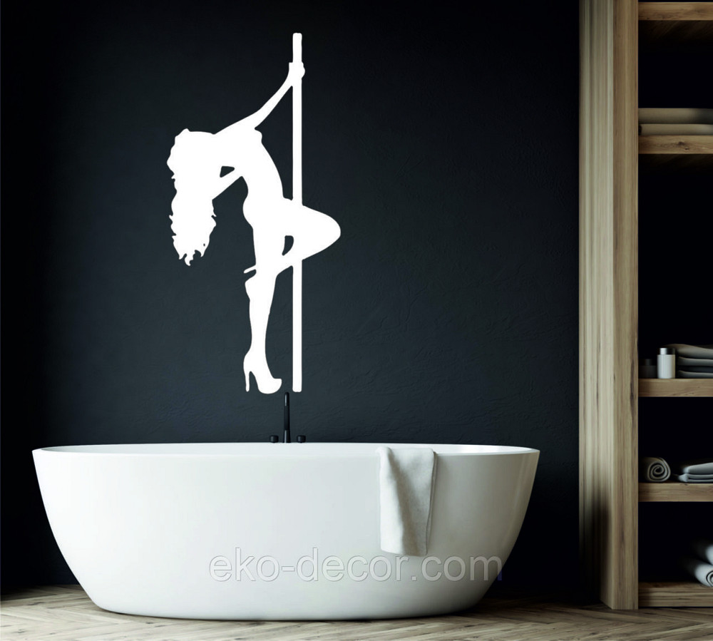 Декоративное настенное Панно «Стриптиз», Декор на стену 50*24 см, Белый Киев - изображение 9