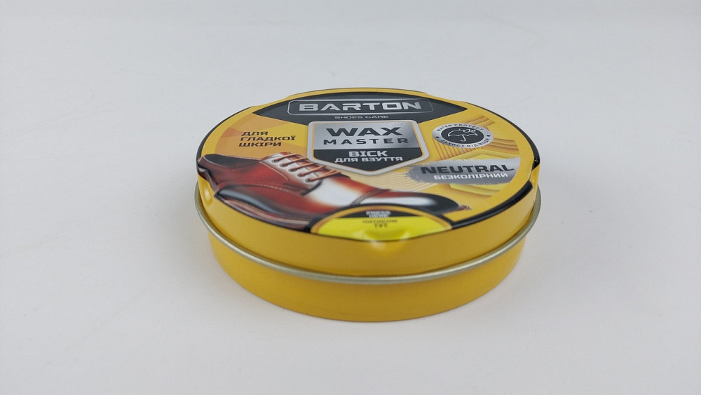Віск для взуття ж/б безбарвний, ТМ Barton, 75 мл (1 шт.) Харків - фото 2