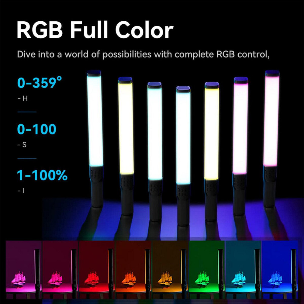 Відеосвітло Ulanzi Vijim VL360 RGB Led Light UV-L058GBB2 Одеса - фото 8