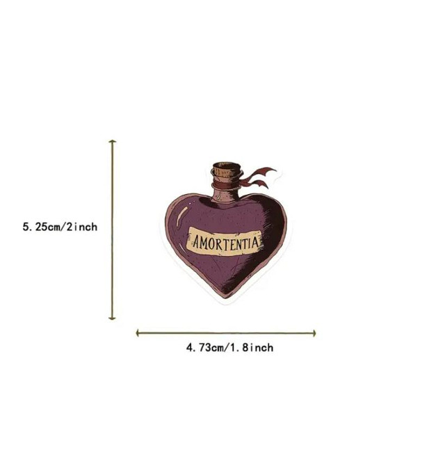 Набор винтажных готических стикеров – аптекарские этикетки, 50 штук Киев - изображение 6