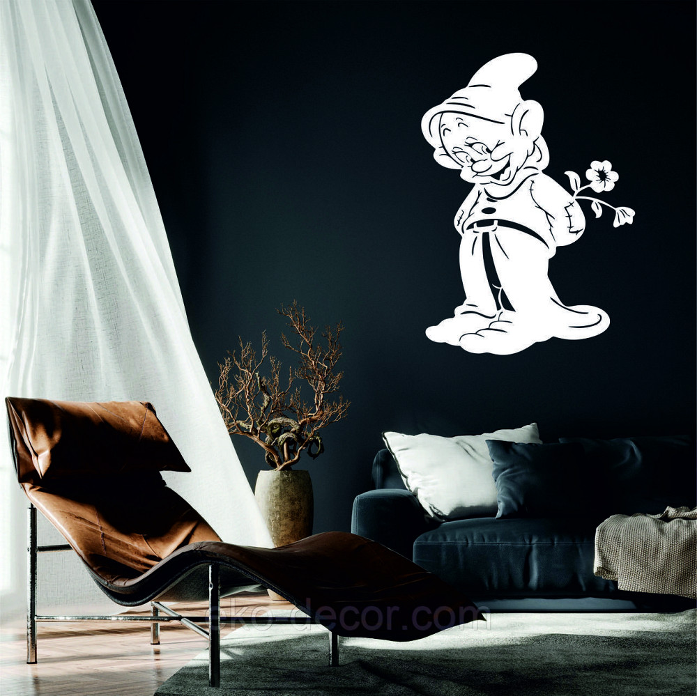 Декоративное настенное Панно «Гномик», Декор на стену 110*77 см Киев - изображение 1