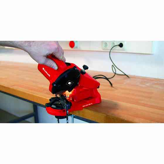 Электрический станок для заточки цепей Einhell GC-CS 85 E New : 85 Вт, 1.9 кг заточка цепей (4499920) Киев