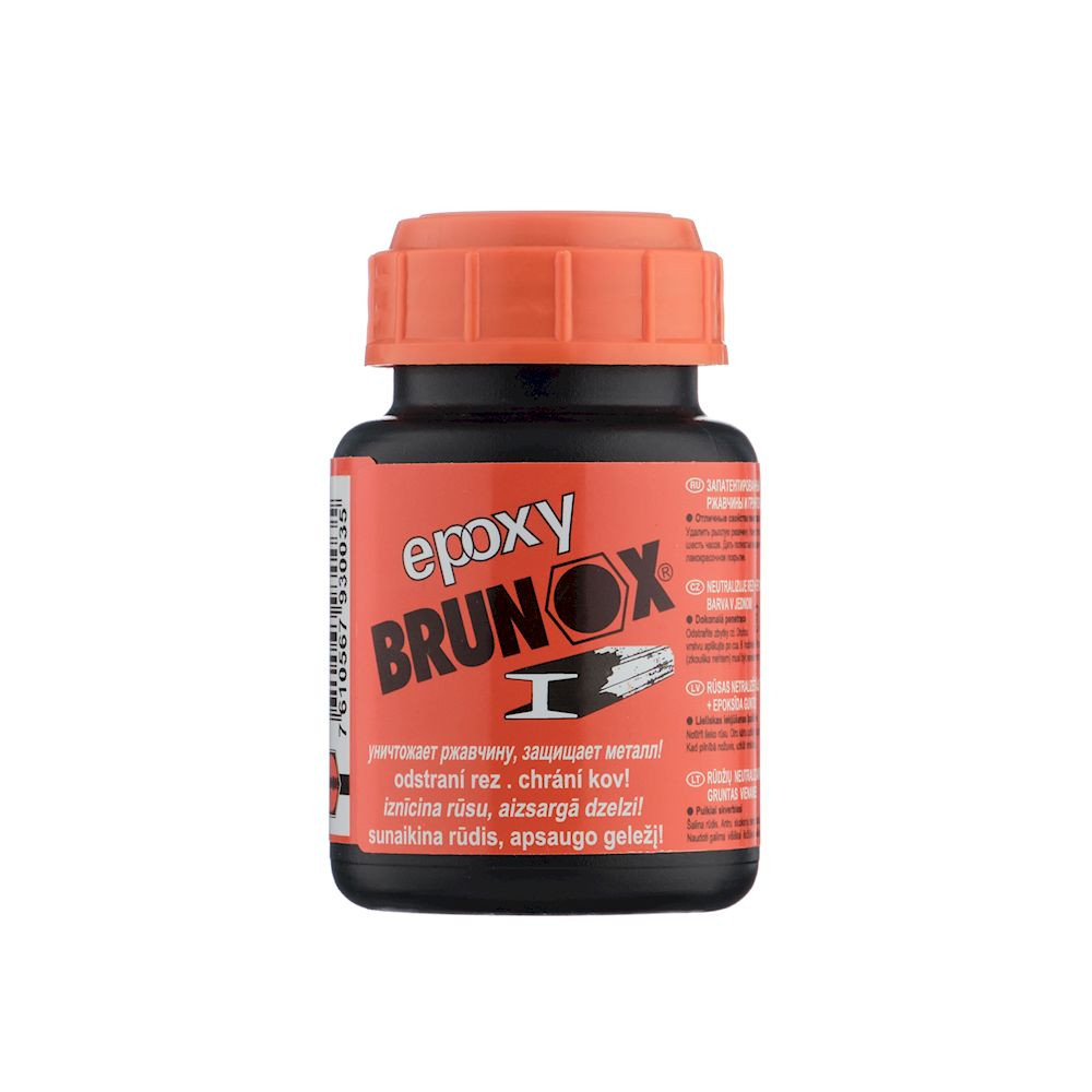 Перетворювач іржі та ґрунтовка з епоксидною смолою Brunox Epoxy 100ml Киев - изображение 1