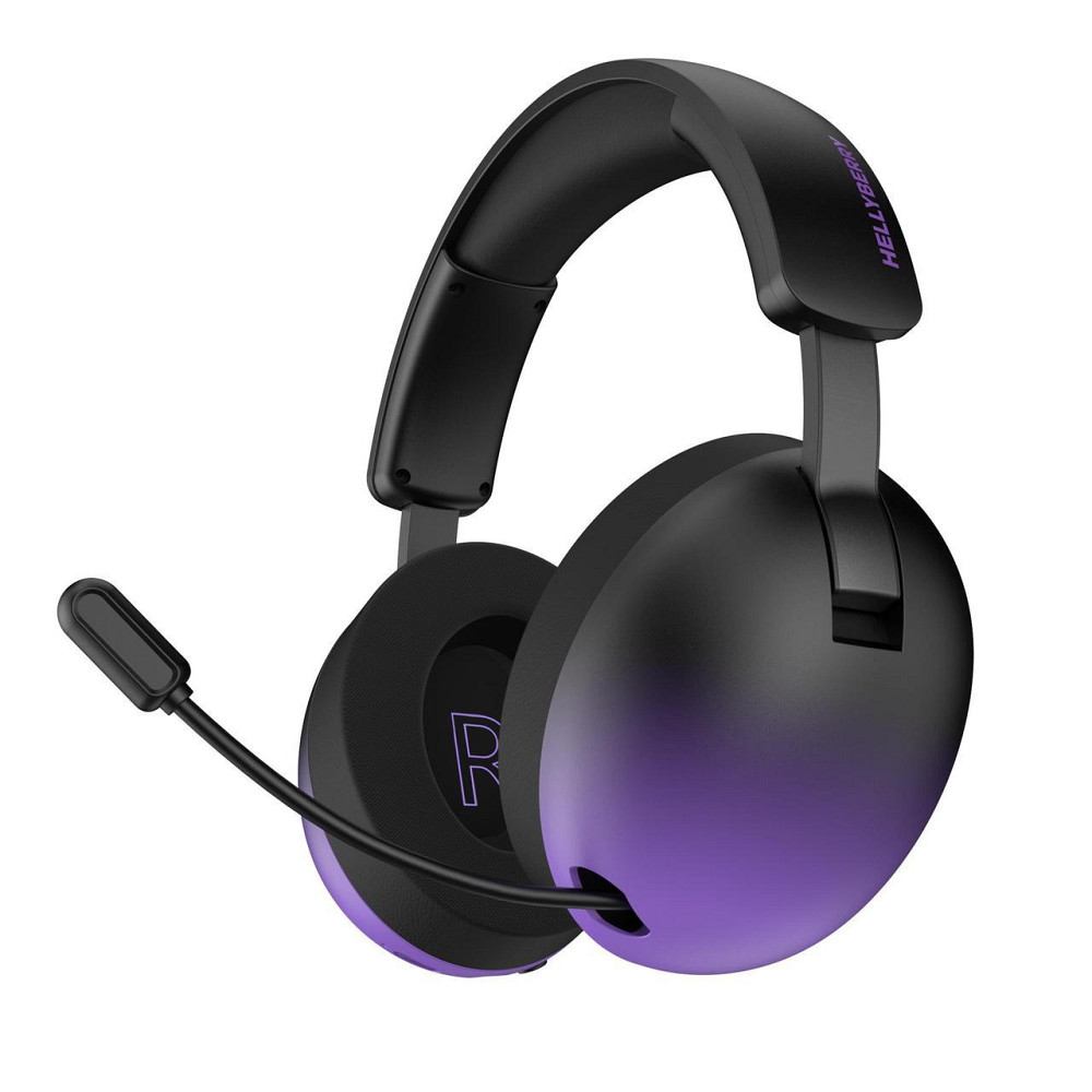 Bluetooth-гарнитура Hator Hellyberry HH30 Pro Wireless Black/Violet (HH30_PRO_wireless_BV) ( 20304 ) Харків - фото 1
