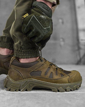 Кросівки тактичні Undolini olive ВТ0966 Одесса - изображение 1