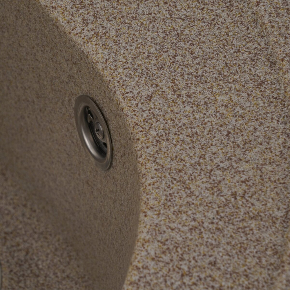 VALESO Гранітна мийка для кухні VALESO LUNA 510 матова Карамель Коломыя - изображение 13