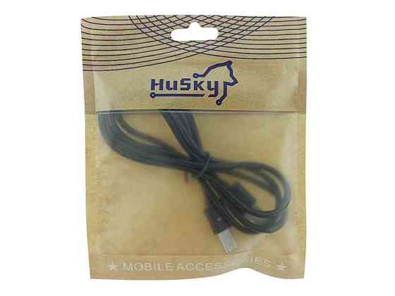 Кабель microUSB LONG 12мм длинный коннектор 1м ТМ Husky Киев