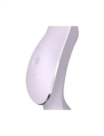 Вакуумний стимулятор з вібрацією Satisfyer Curvy Trinity 2 Violet Львів