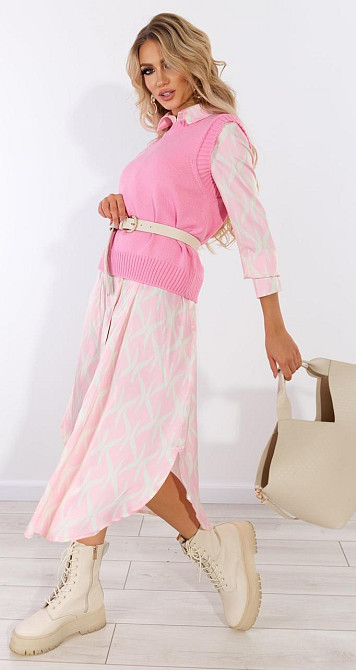 Шелковое платье рубашка (44) Киев - изображение 4