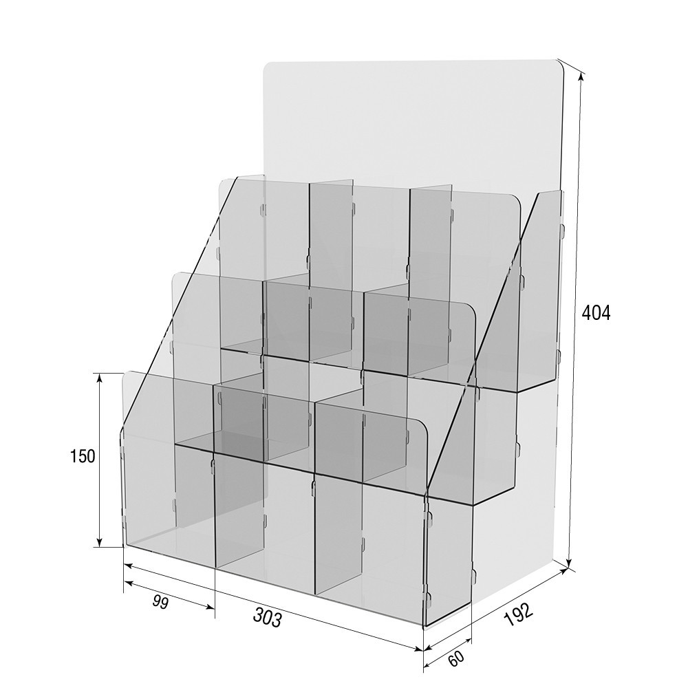 Підставка EKOSTAR для ручок і олівців 9 комірок Київ - фото 3
